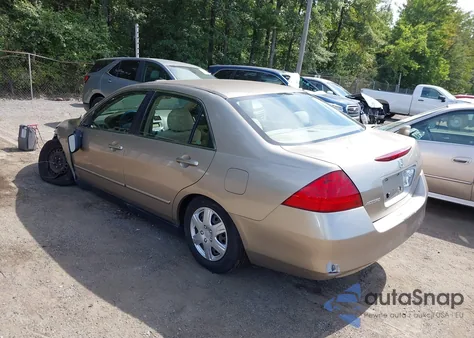 2007 Honda Accord 2.4 Lx z USA, uszkodzony, nr VIN JHMCM56457C019336